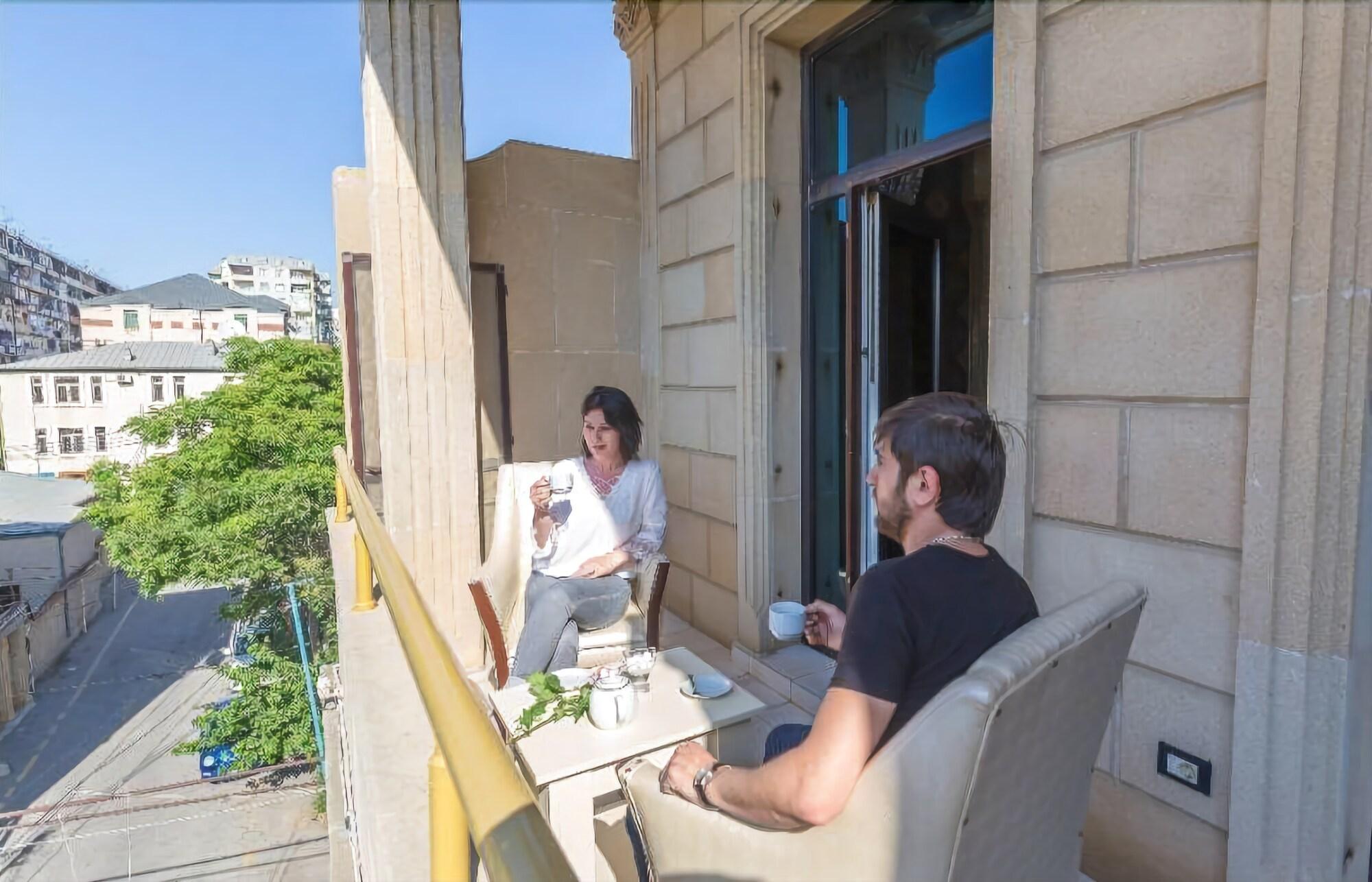 Vania Hotel Bakoe Buitenkant foto